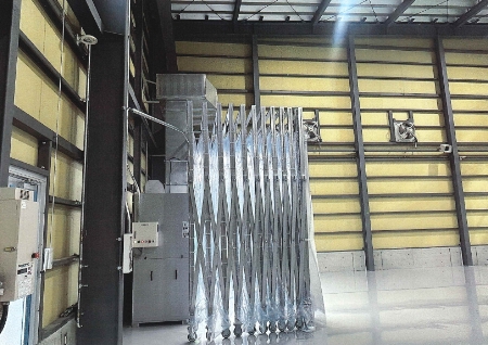 ジャバラ式テントブース施工事例