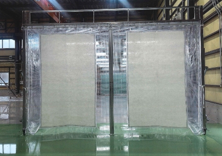 ジャバラ式テントブース施工事例