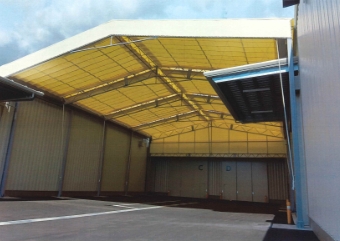 キャスター式開閉テント その11